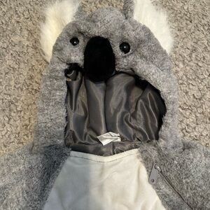 Gray Koala Hooded Jacket
